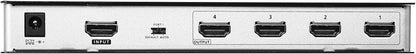 ATEN True 4K HDMI 4 Port Splitter VS184B, HDCP 2.2 Compatible, up to 600 MHz, up to 15 m(1920x1200)/ 1.8m (True 4K)* UK, 1 KVM Market Leader