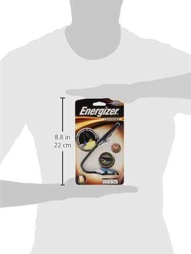 Energizer Reading Light, Book Light, Lightweight with Easy Clip, Batteries Included