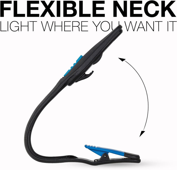 Energizer Reading Light, Book Light, Lightweight with Easy Clip, Batteries Included