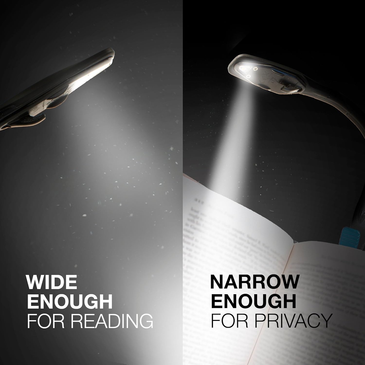 Energizer Reading Light, Book Light, Lightweight with Easy Clip, Batteries Included