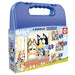 Educa - Set de Cuatro Puzzles progresivos de 12 a 25 Piezas con los Personajes de Bluey | Presentados en una magnífica Maleta para Poder guardarlos. Recomendados a Partir de 3 años (19830