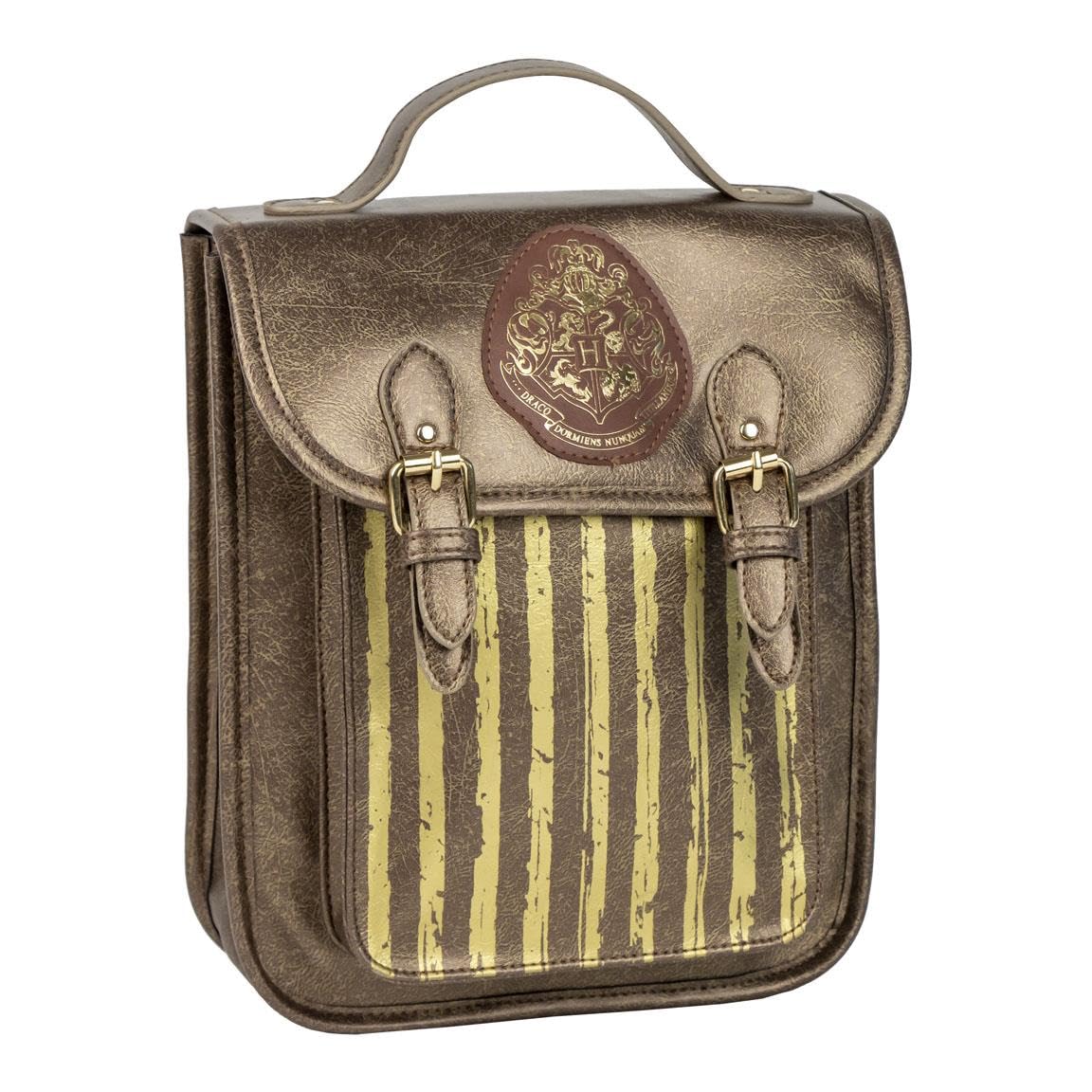 CERDÁ LIFE'S LITTLE MOMENTS Unisex's Harry Potter Casual Leatherette Fashion Backpack, Braun, Regular