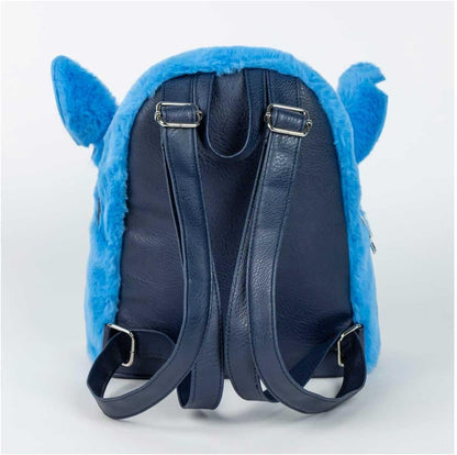 CERDÁ LIFE'S LITTLE MOMENTS Unisex's Fashion Casual Backpack Patent Leather Stitch, Blau, Regular