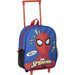 School Rucksack With Wheels Spider-Man Blue 10 X 30 X 25 Cm