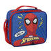 Spiderman Thermal Lunch Bag - Blue - 21.5 x 8.5 x 19 cm - Made of Polyester - Small Backpack with Zip Closure and Adjustable Handle - Original Product Designed in Spain, blue, Casual Thermal Lunch Box
