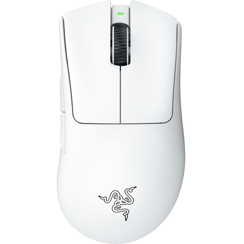 Razer DeathAdder V3 Pro - Lightweight Wireless Ergonomic Esports Mouse (63g Lightweight Design, Focus Pro 30K Optical Sensor, Mouse Switches Gen-3, HyperSpeed Wireless) White DeathAdder V3 Pro White