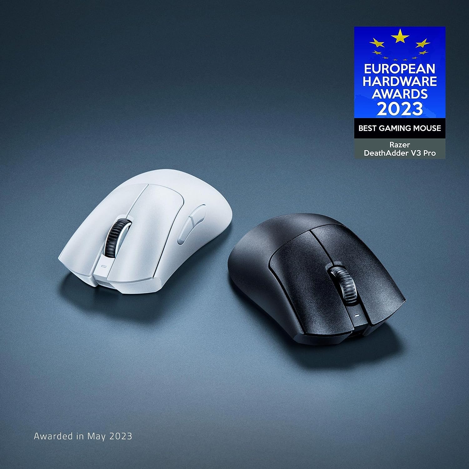Razer DeathAdder V3 Pro - Lightweight Wireless Ergonomic Esports Mouse (63g Lightweight Design, Focus Pro 30K Optical Sensor, Mouse Switches Gen-3, HyperSpeed Wireless