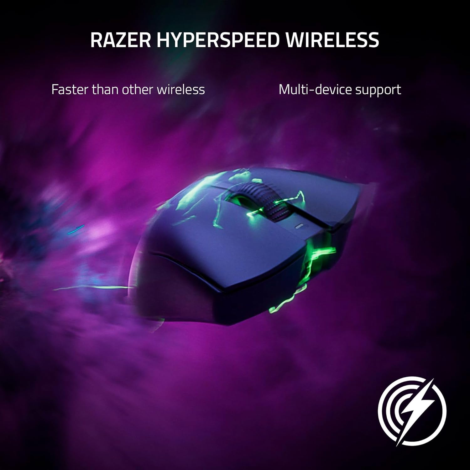 Razer DeathAdder V3 Pro - Lightweight Wireless Ergonomic Esports Mouse (63g Lightweight Design, Focus Pro 30K Optical Sensor, Mouse Switches Gen-3, HyperSpeed Wireless) White DeathAdder V3 Pro White