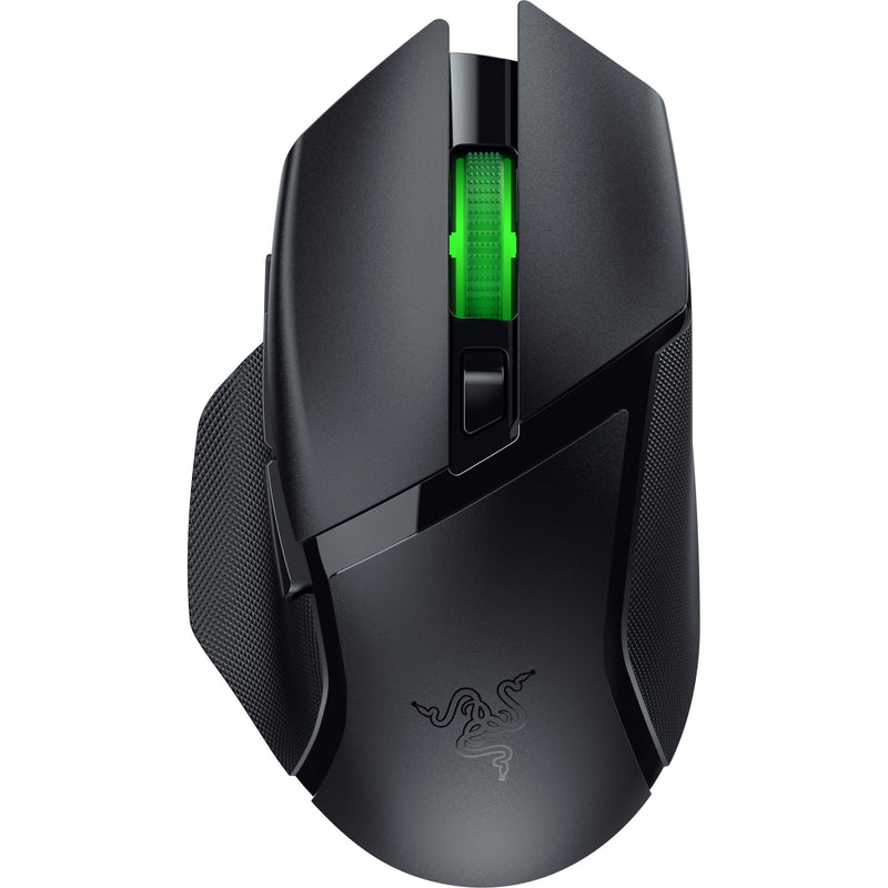 Razer Basilisk V3 X HyperSpeed - Customizable Wireless Gaming Mouse (Iconic Ergonomic Form with 9 Customisable Controls, HyperSpeed Wireless, 5G Advanced 18K Optical Sensor, Chroma RGB
