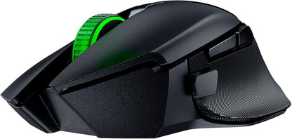 Razer Basilisk V3 X HyperSpeed - Customizable Wireless Gaming Mouse (Iconic Ergonomic Form with 9 Customisable Controls, HyperSpeed Wireless, 5G Advanced 18K Optical Sensor, Chroma RGB