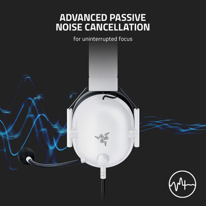 Razer BlackShark V2 X - Multi-Platform Wired Esports Headset (Triforce 50 mm Drivers, Advanced Passive Noise Cancellation, 7.1 Surround Sound, Hyperclear Cardioid Mic
