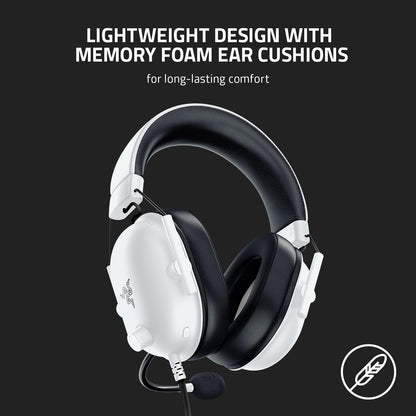 Razer BlackShark V2 X - Multi-Platform Wired Esports Headset (Triforce 50 mm Drivers, Advanced Passive Noise Cancellation, 7.1 Surround Sound, Hyperclear Cardioid Mic