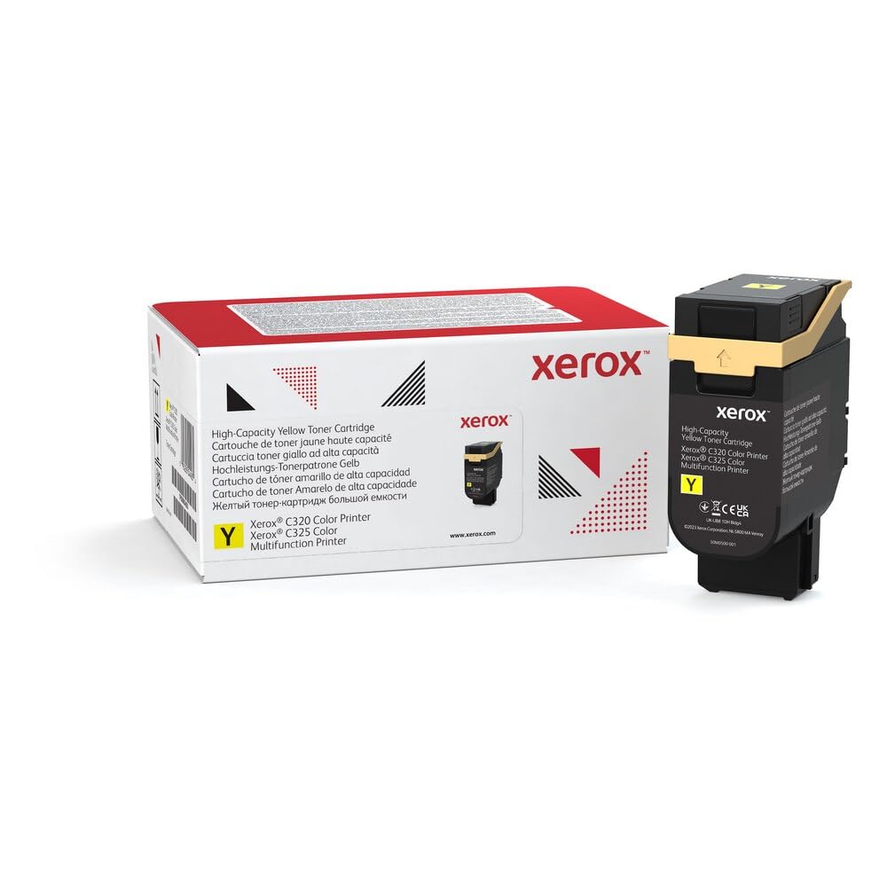 Xerox C320 / C325 Yellow High Capacity Toner Cartridge 5.5K - 006R04830