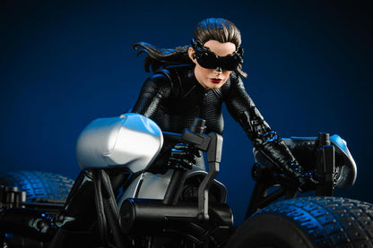 McFarlane Toys TM15734 Batman Catwoman Batpod, Nero, 7 inch