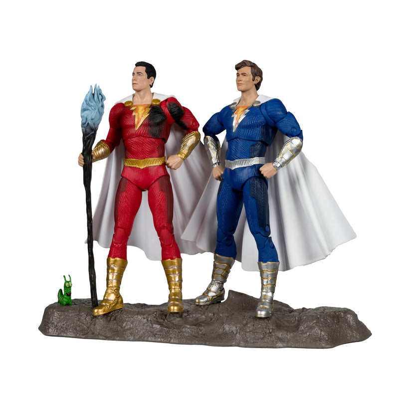 McFarlane Toys DC Multiverse Shazam & Freddy Freeman Actionfiguren, 17,8 cm, Gold Label, Amazon Exclusive
