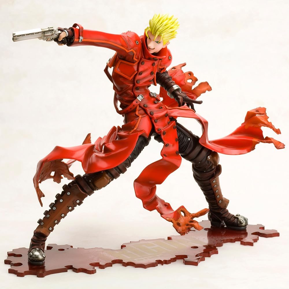 Trigun Movie Badlands Rumble ARTFX J Vash the Stampede, Renewal Package Version, 1/8 Scale, PVC Pre-Painted Finished Figure