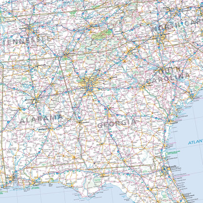Rand McNally Folded Map: Eastern United States