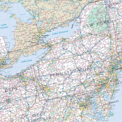 Rand McNally Folded Map: Eastern United States