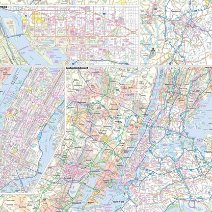 Rand McNally Folded Map: Eastern United States
