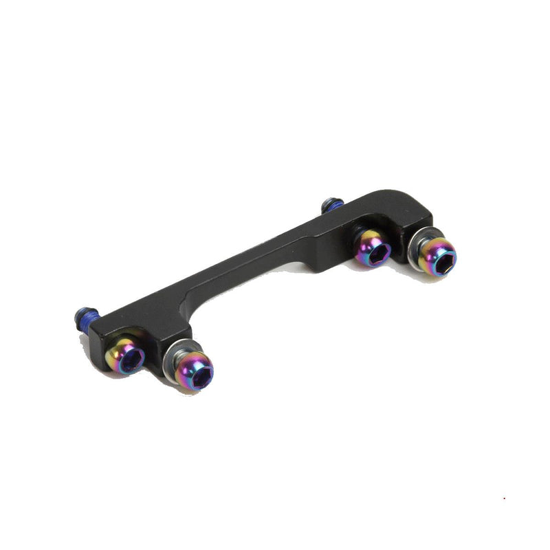 SRAM Post Bracket 40 P (Front 200/Rear 180), Includes Bracket & Stainless Rainbow Bolts) Standard Mount  40 P
