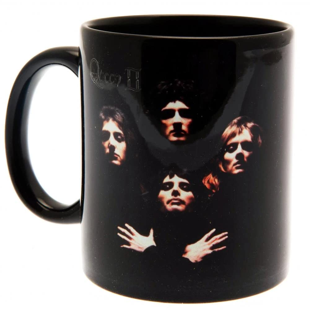 Pyramid International MGB26314 (Queen II) Black Coffee Mug, Ceramic