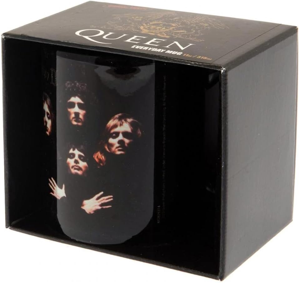 Pyramid International MGB26314 (Queen II) Black Coffee Mug, Ceramic