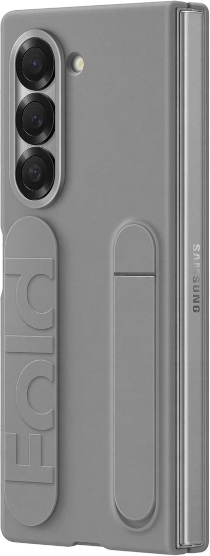 Samsung Galaxy Official Silicone Grip Case with Stand for Galaxy Z Fold6