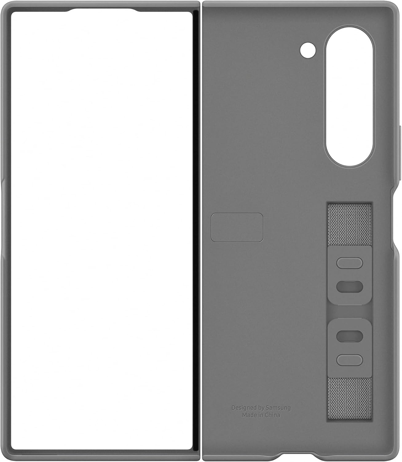 Samsung Galaxy Official Silicone Grip Case with Stand for Galaxy Z Fold6