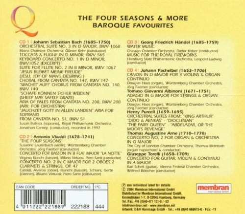 Die Vier Jahreszeiten & Konzerte & Mehr Barockmusik