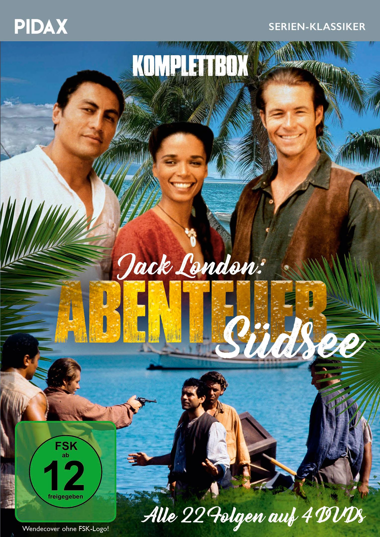 Jack London: Abenteuer Südsee - Komplettbox (Tales of the South Seas) / Die komplette 22-teilige Abenteuerserie vom Team von „Die verlorene Welt“ (Pidax Serien-Klassiker)