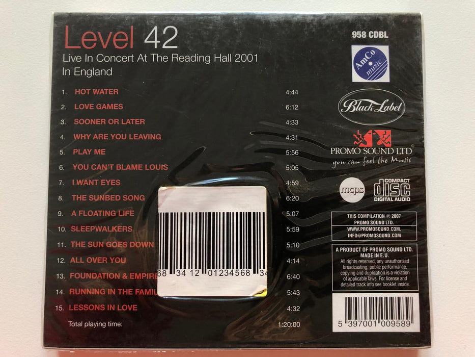 Level 42 - Original Performer