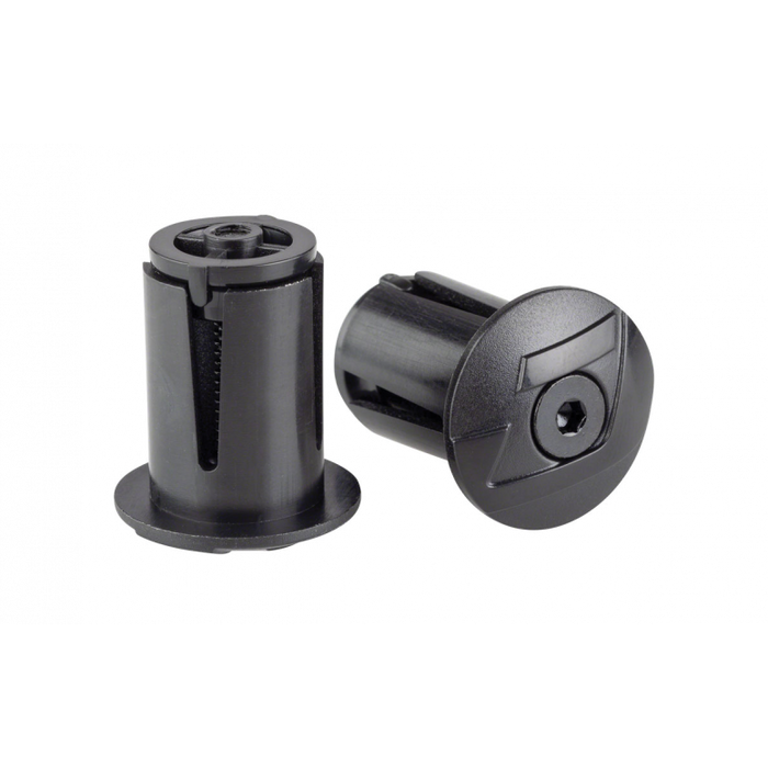 Tappi terminali manubrio neri (2 pz