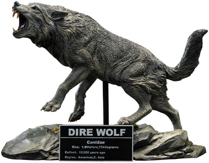 Wonders of the Wild Series statuette Dire Wolf 28 cm