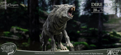 Wonders of the Wild Series statuette Dire Wolf 28 cm