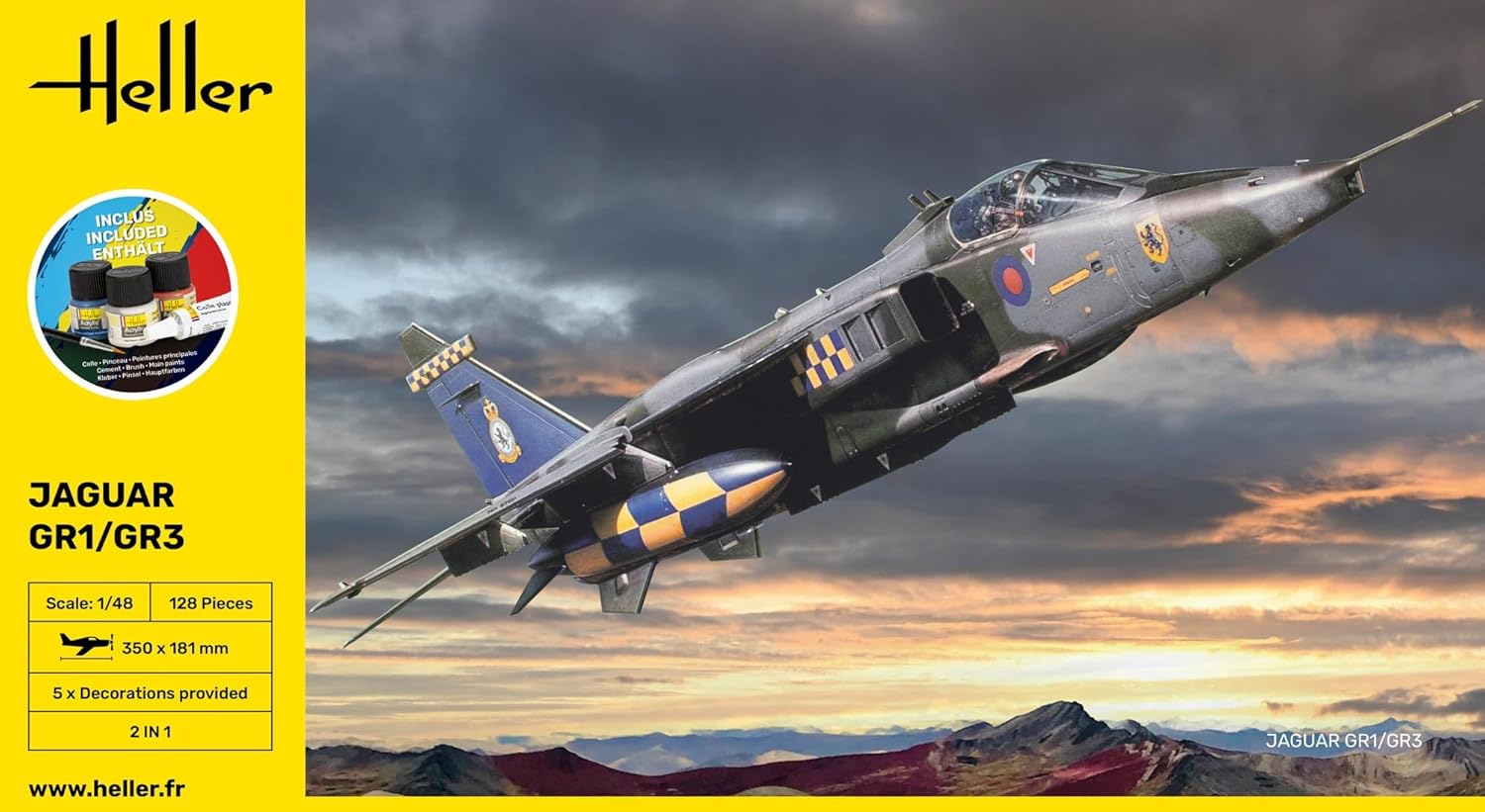 Heller HEL56427 Scale Model kit, Unpainted