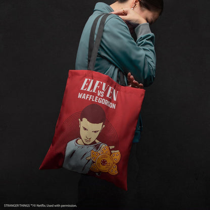 Cinereplicas Stranger Things - Eleven Tote Bag - 42 * 38cm - Official License, Eleven, 42*38cm