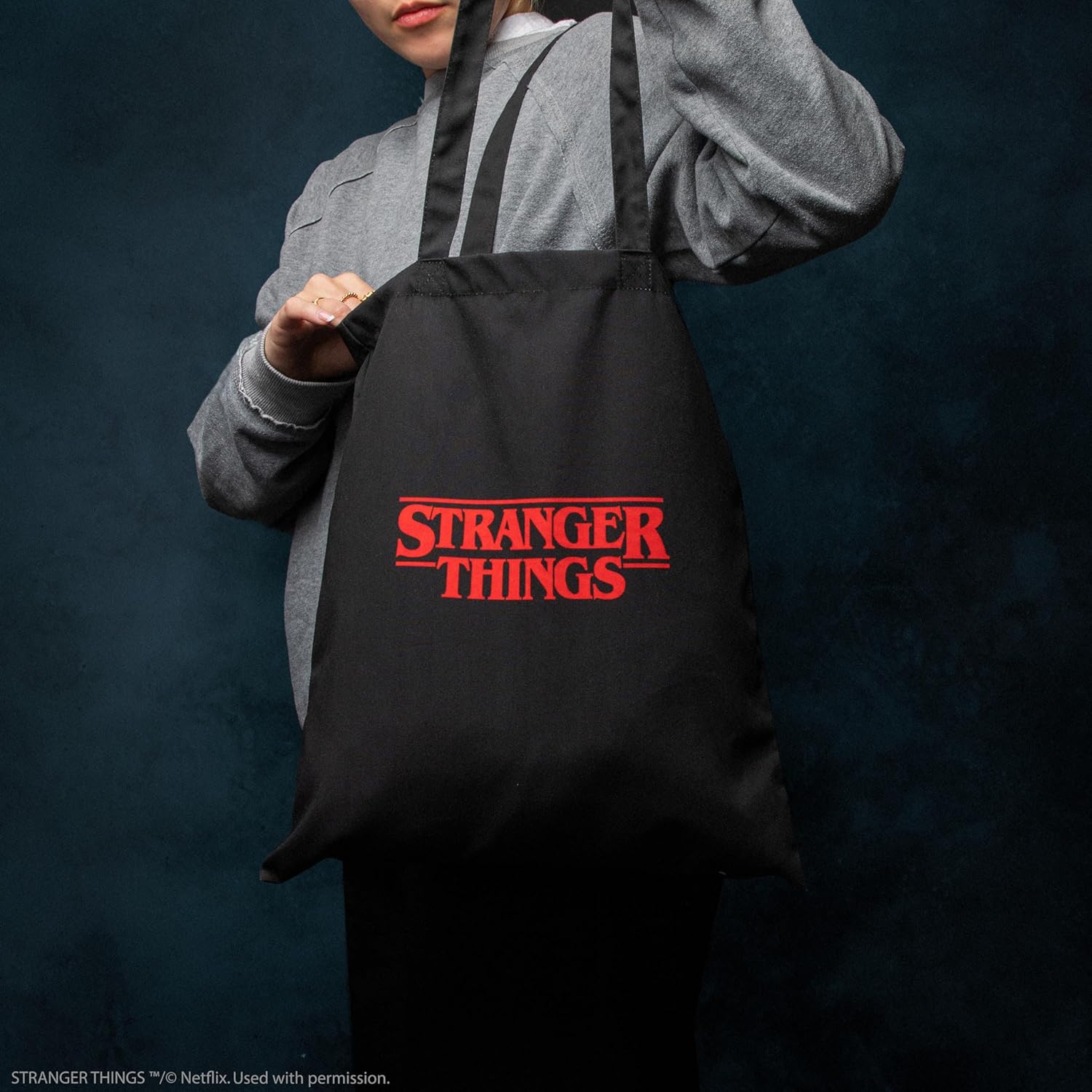 Cinereplicas Stranger Things - Stranger Things Tote Bag - 42 * 38cm - Official License, Stranger Things, 42*38cm