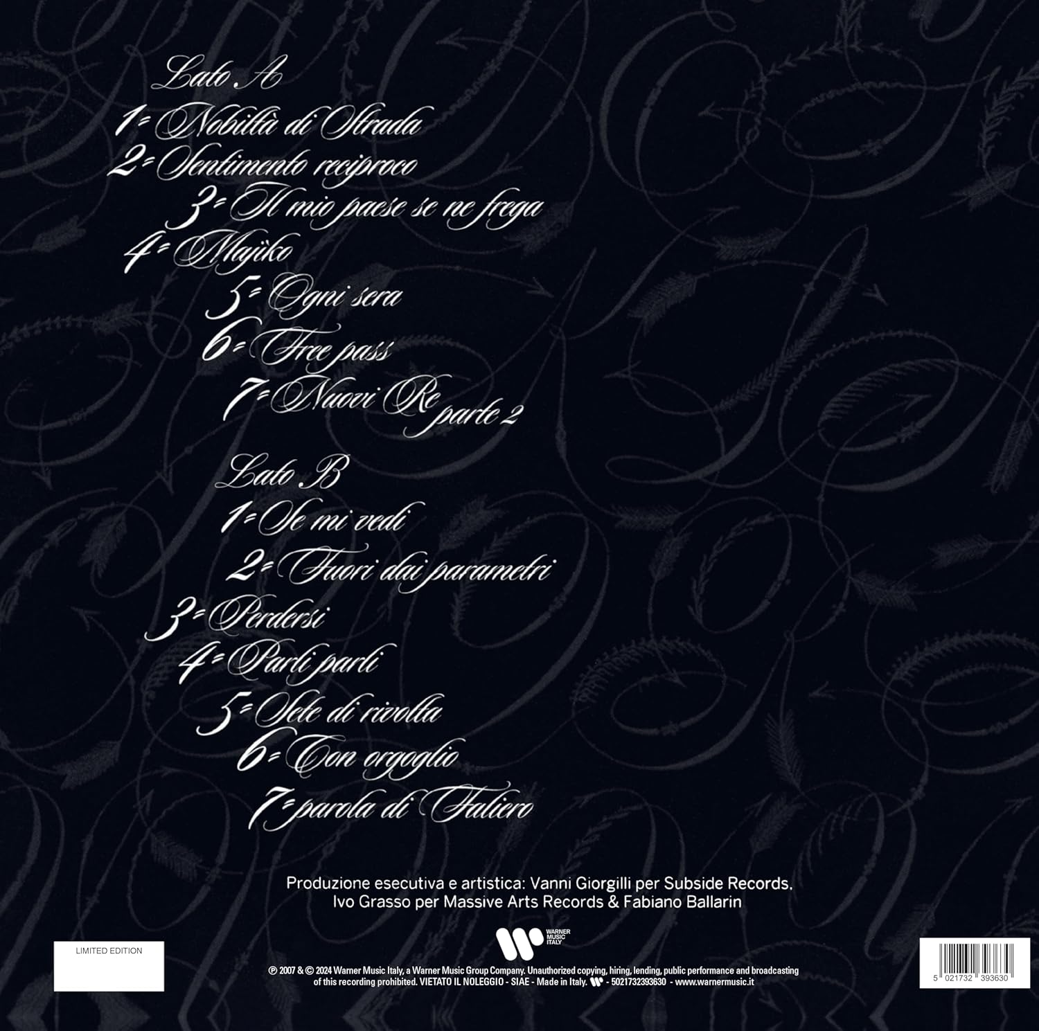 Nobiltà Di Strada (Vinile Colorato t.)