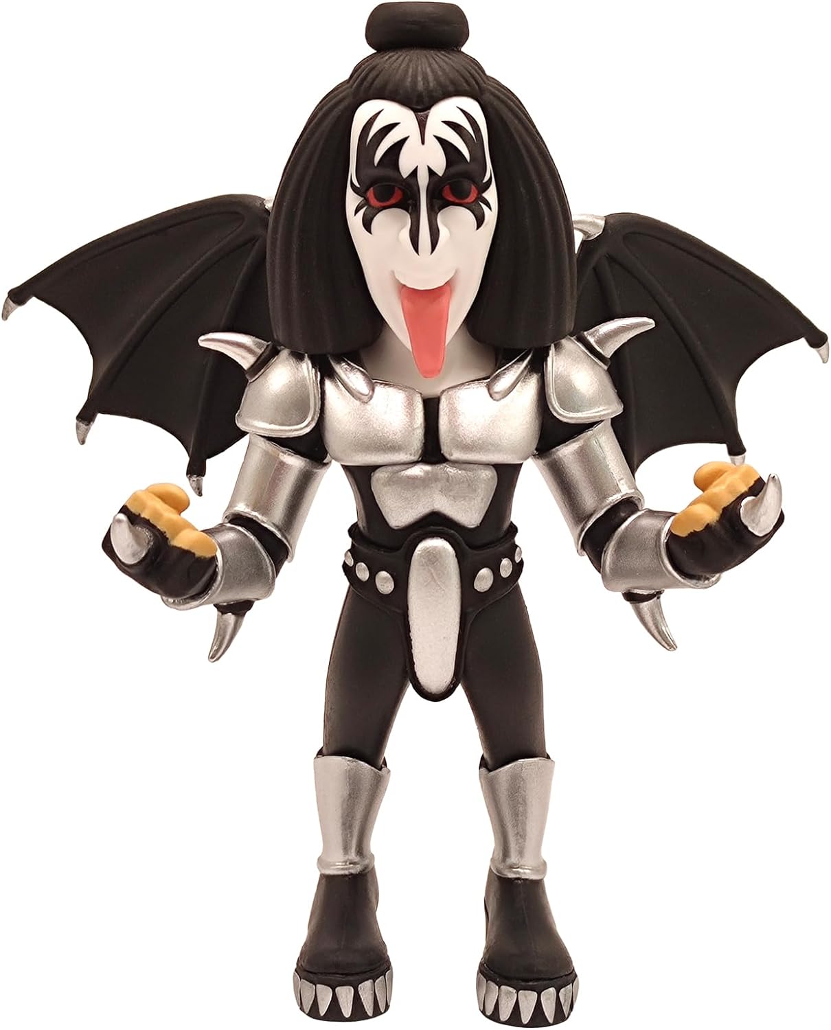 MINIX Bandai Kiss The Demon Model | Collectable The Demon Kiss Figure | Bandai Kiss Merchandise Range | Collectible Glam Metal Figures Make Great Kiss Gifts For Boys And Girls