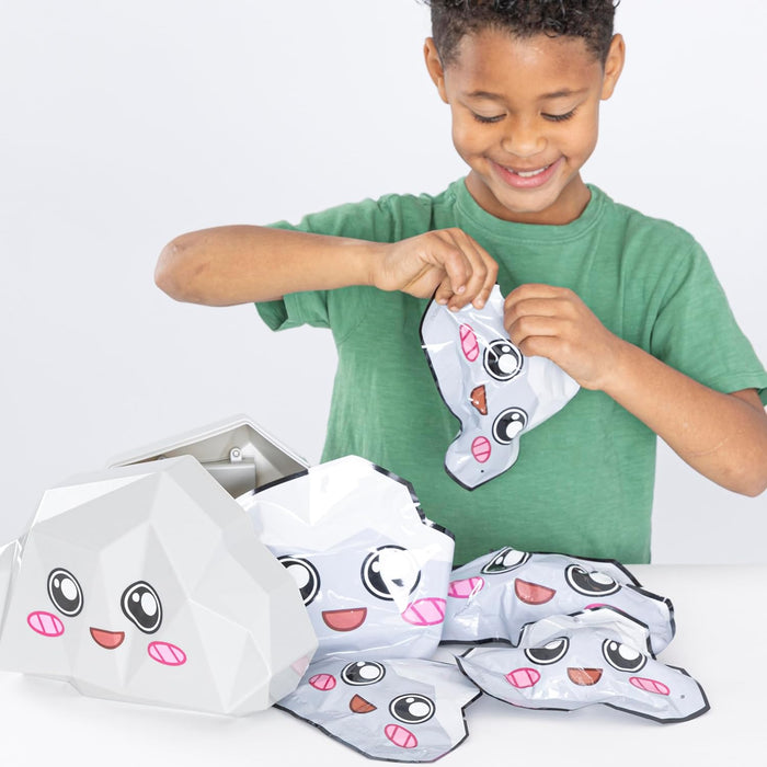 LankyBox 2162CO Rocky Foxy Mystery Box with 10 Exciting Toys to Discover inside, Officially Licensed Merch, Multicolour