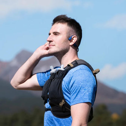 SHOKZ OpenRun Wireless Bone Conduction Headphones (Blue Eclipse