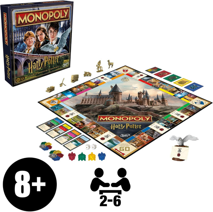 Monopoly Harry Potter Edition Board Game - English Version