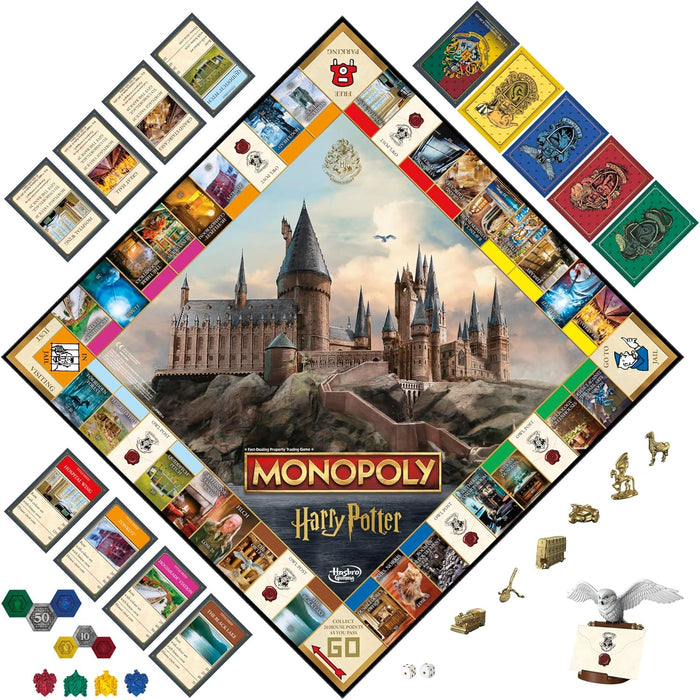 Monopoly Harry Potter Edition Board Game - English Version