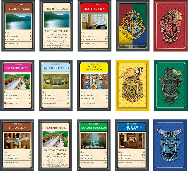 Monopoly Harry Potter Edition Board Game - English Version