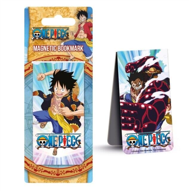 One Piece Gear 4 Transformation Magnetic Bookmark - New