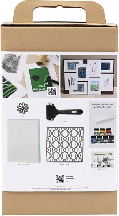 CREATIVE Tool Kit Gel Printing, 1 Pack, Mulricolour