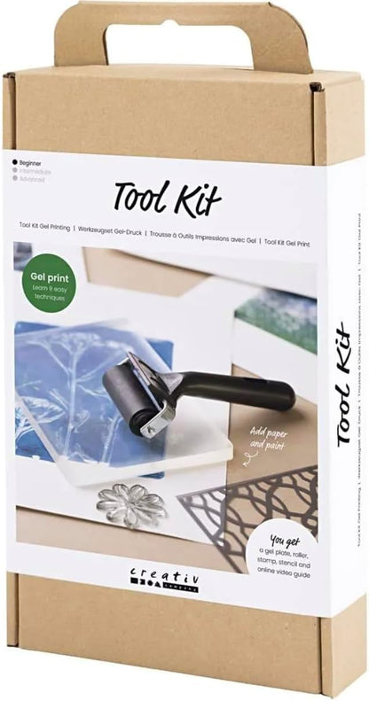 CREATIVE Tool Kit Gel Printing, 1 Pack, Mulricolour
