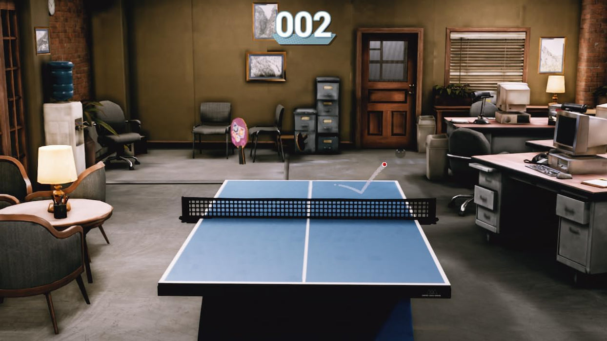 Tip-Top Table Tennis (Spel download code in de doos) + Tafeltennisbatjes - Switch