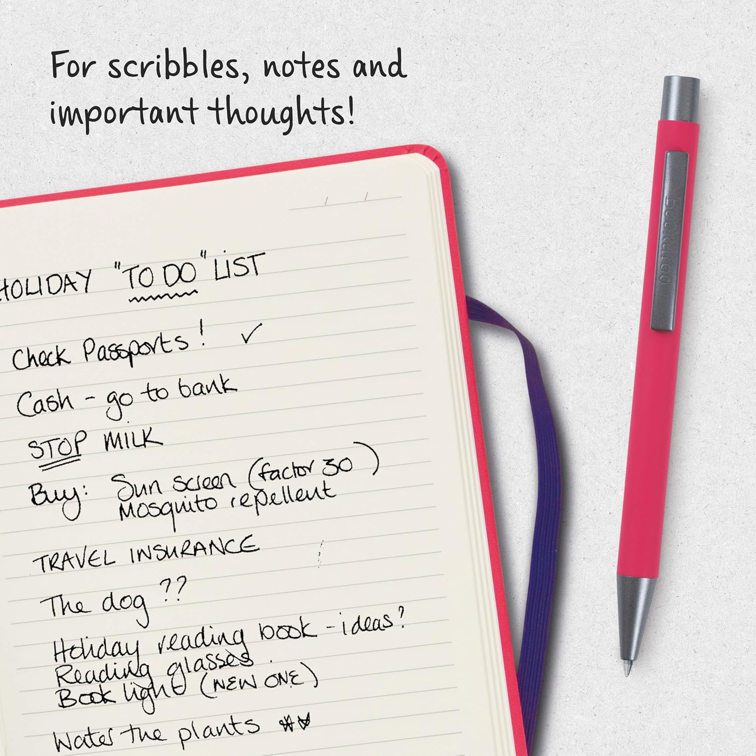 IF Bookaroo Pen, soft touch, colour coated pen with black ink