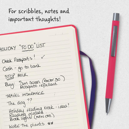 IF Bookaroo Pen, soft touch, colour coated pen with black ink